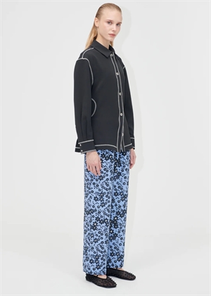 Elasticated straight structure stretch buks Night Ditzy Floral/Day Ditzy Floral Stine Goya 